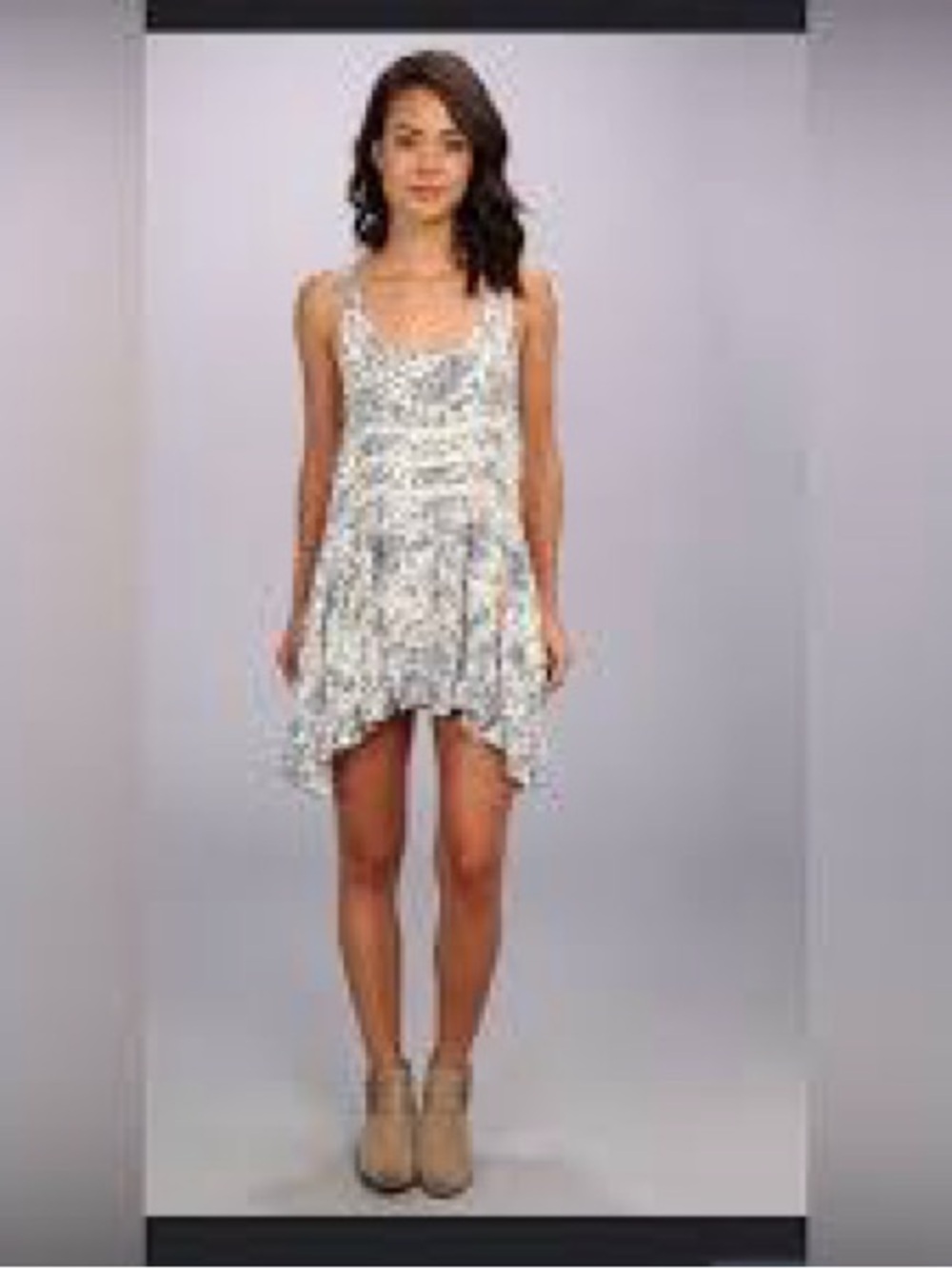 Free people intimate women slip trapeze dress